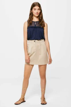 Springfield Camisas E Blusas-Blusa Cintado Plumetti