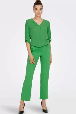 JDY Camisas E Blusas-Blusa Com Decote Em Bico E Manga 3/4