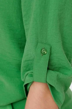 JDY Camisas E Blusas-Blusa Com Decote Em Bico E Manga 3/4