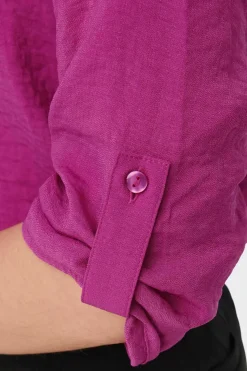 JDY Camisas E Blusas-Blusa Com Decote Em Bico E Manga 3/4