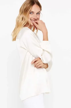 Cortefiel Camisas E Blusas-Blusa Comprida Acetinada