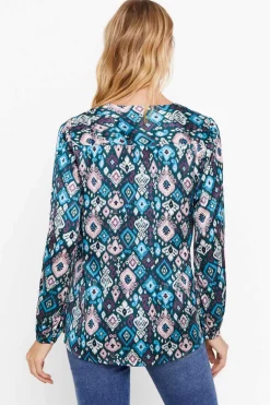 Cortefiel Camisas E Blusas-Blusa Comprida Acetinada