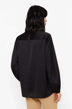 Cortefiel Camisas E Blusas-Blusa Comprida Acetinada