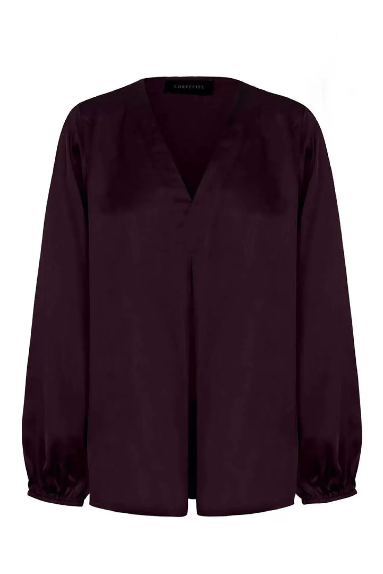 Cortefiel Camisas E Blusas-Blusa Comprida Acetinada