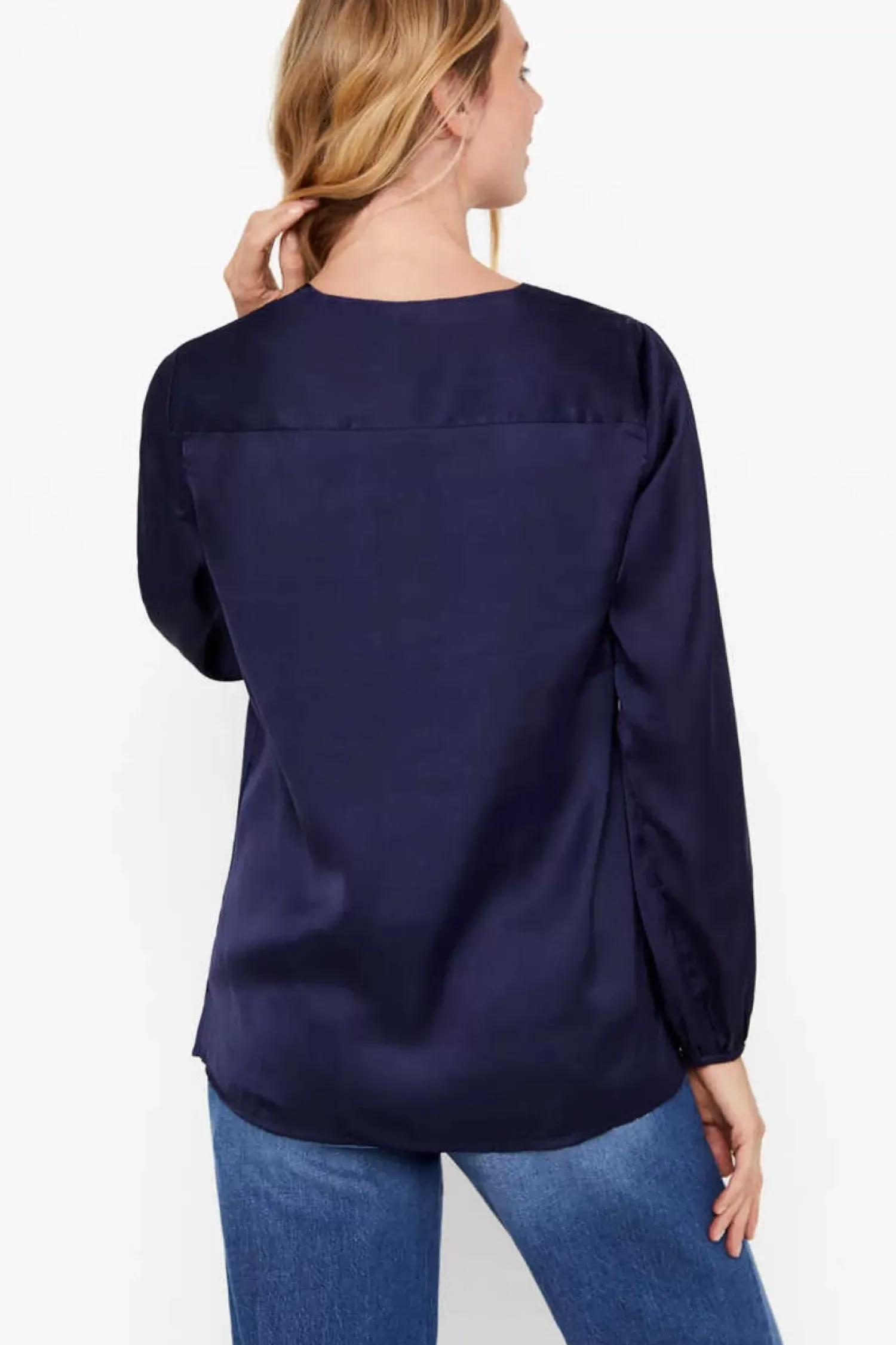 Cortefiel Camisas E Blusas-Blusa Comprida Acetinada