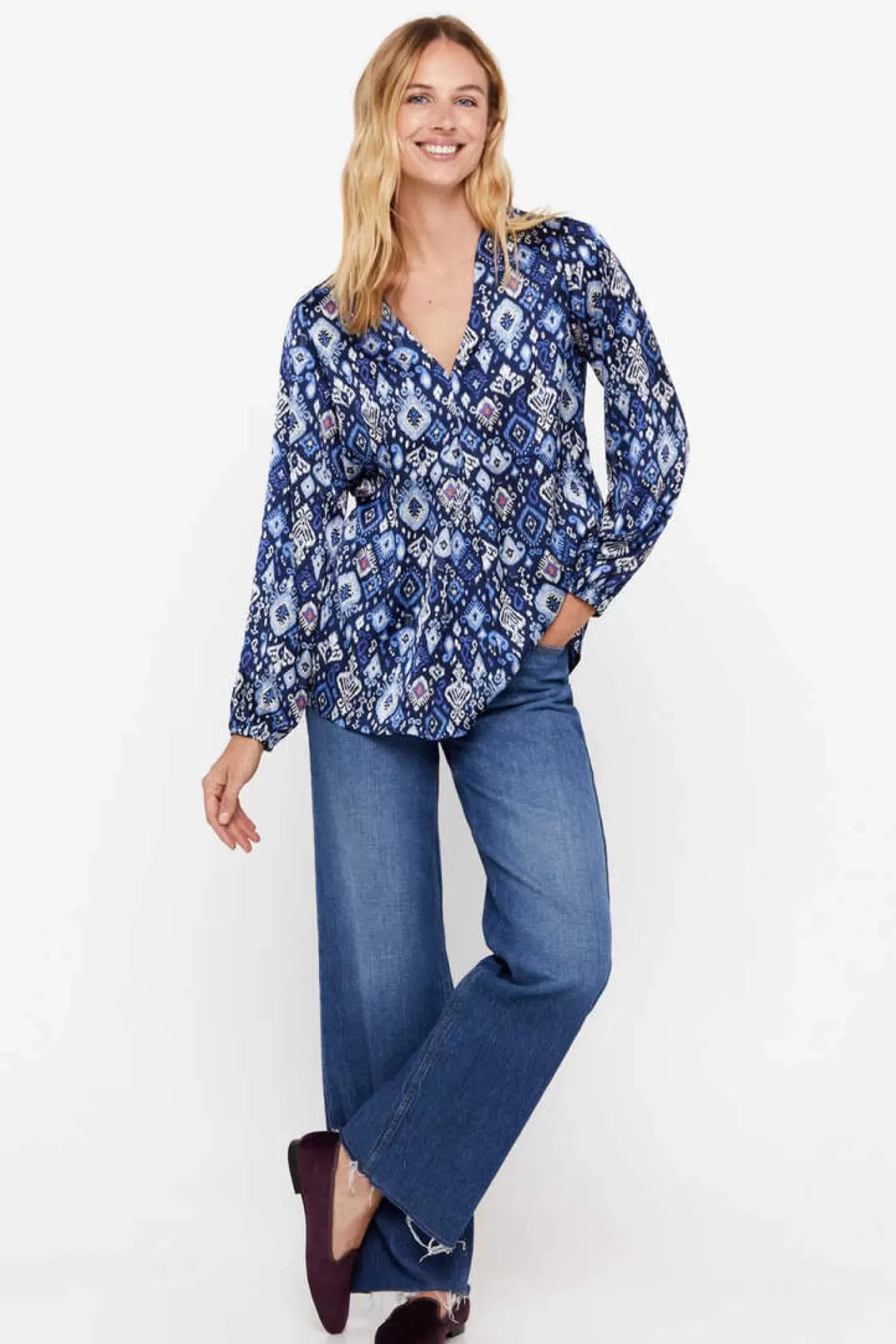 Cortefiel Camisas E Blusas-Blusa Comprida Acetinada