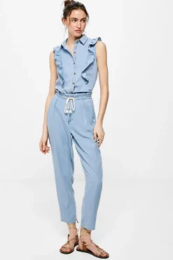 Springfield Camisas E Blusas-Blusa De Ganga Folhos