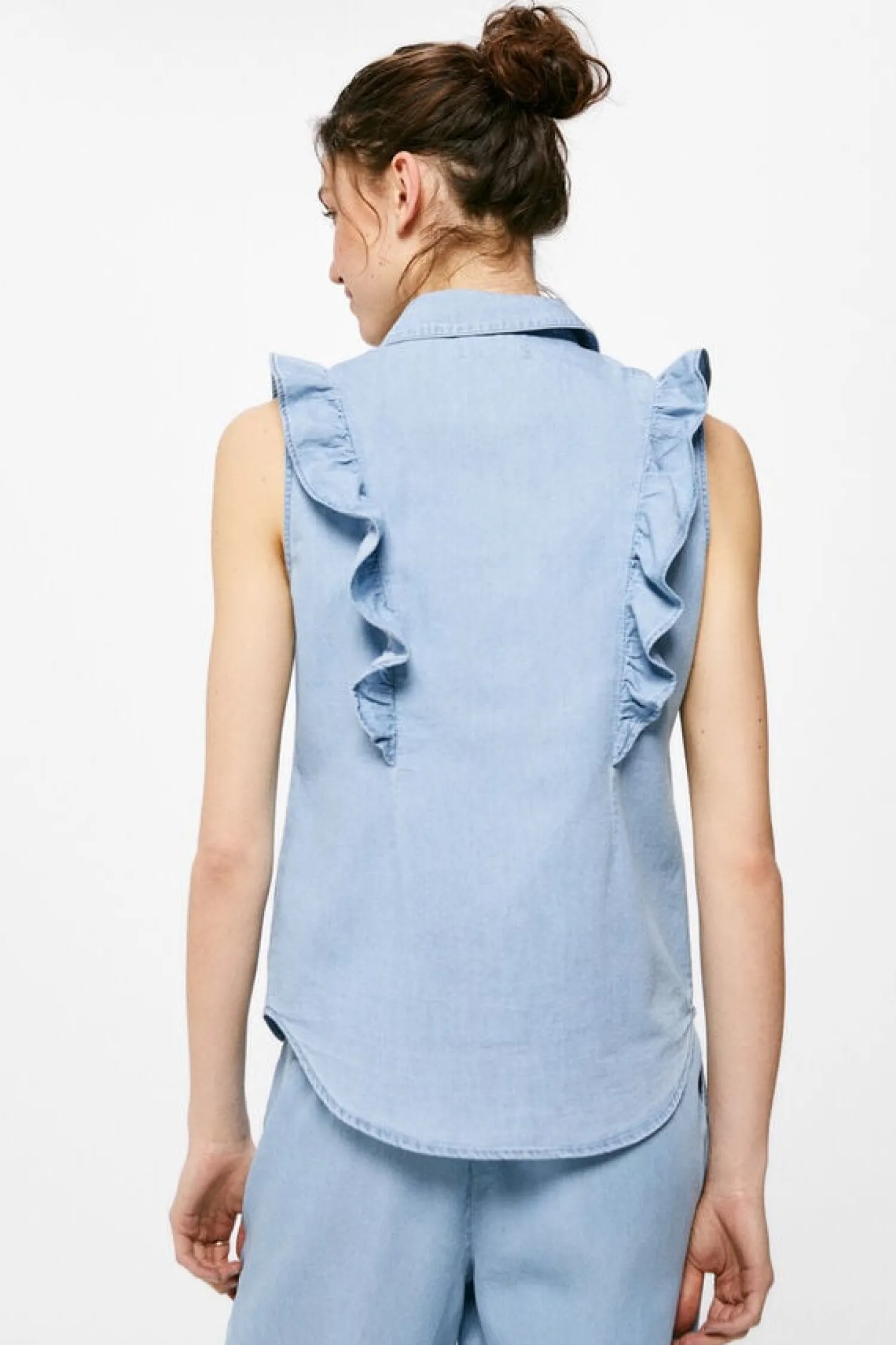 Springfield Camisas E Blusas-Blusa De Ganga Folhos