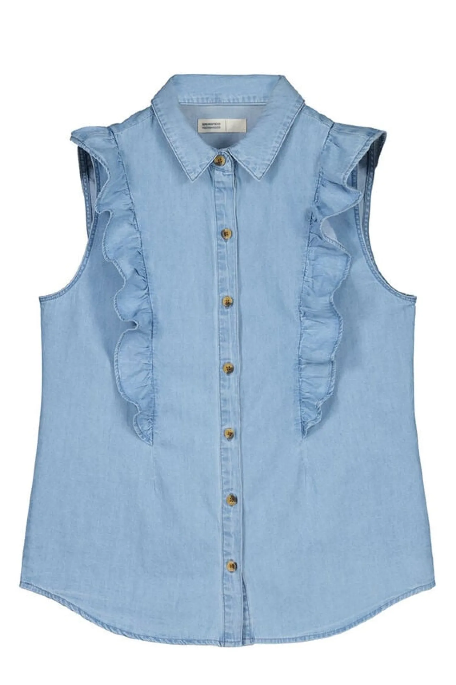 Springfield Camisas E Blusas-Blusa De Ganga Folhos