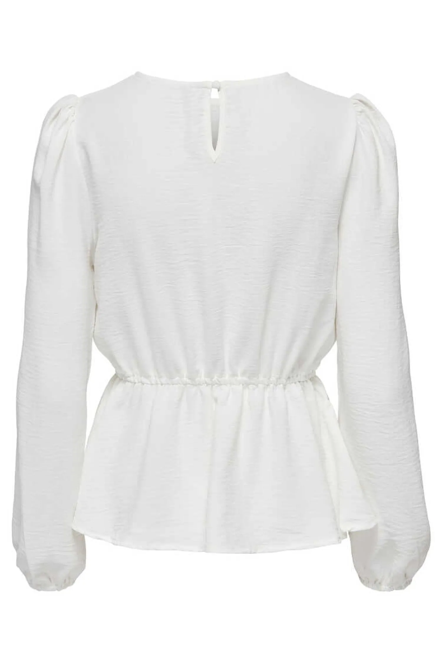 Only Camisas E Blusas-Blusa De Gola Redonda Manga Comprida