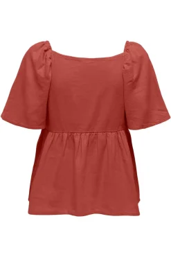 JDY Camisas E Blusas-Blusa De Linho Volumosa
