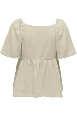 JDY Camisas E Blusas-Blusa De Linho Volumosa