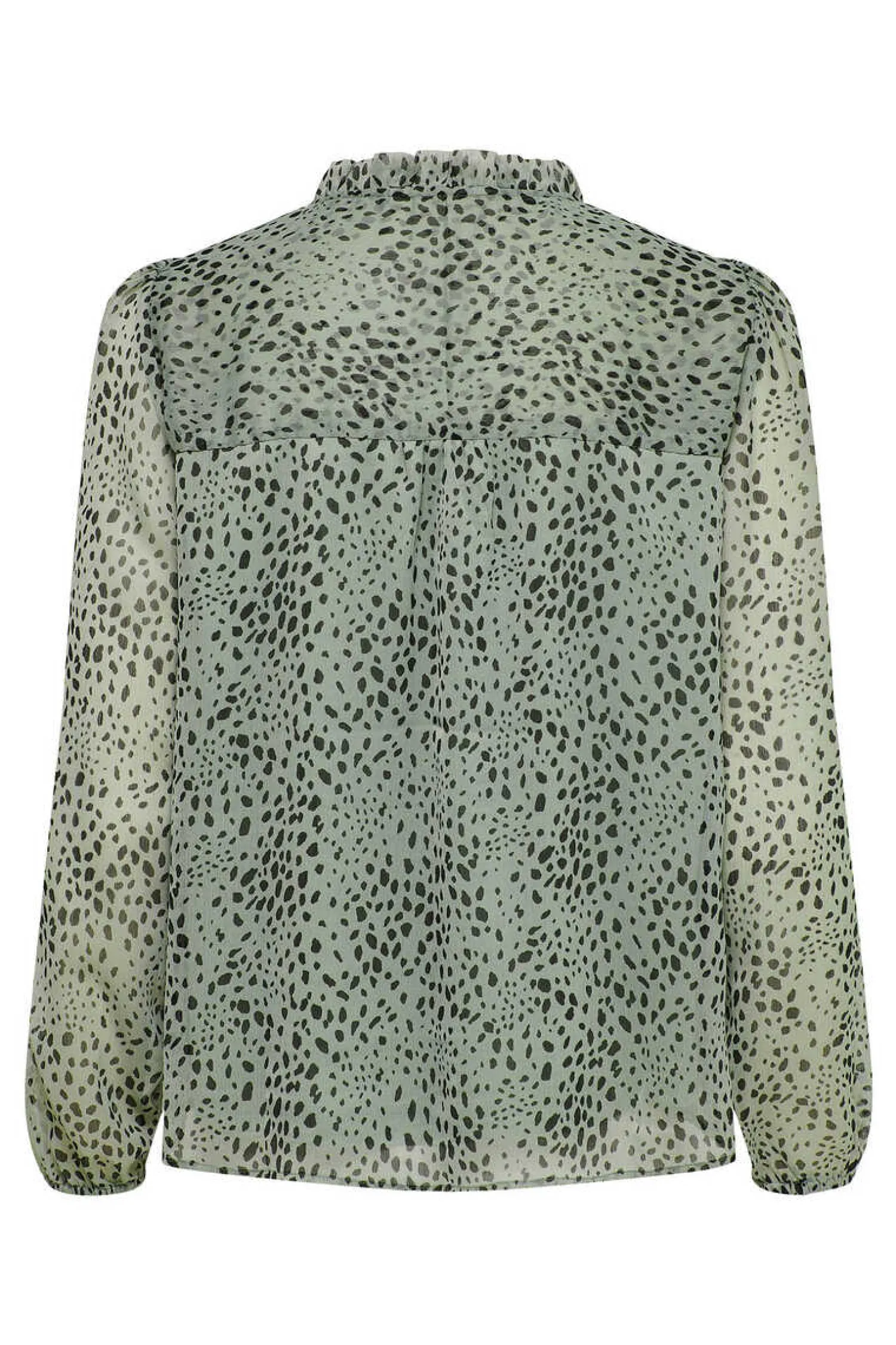 Only Camisas E Blusas-Blusa De Manga Comprida E Gola Perkins