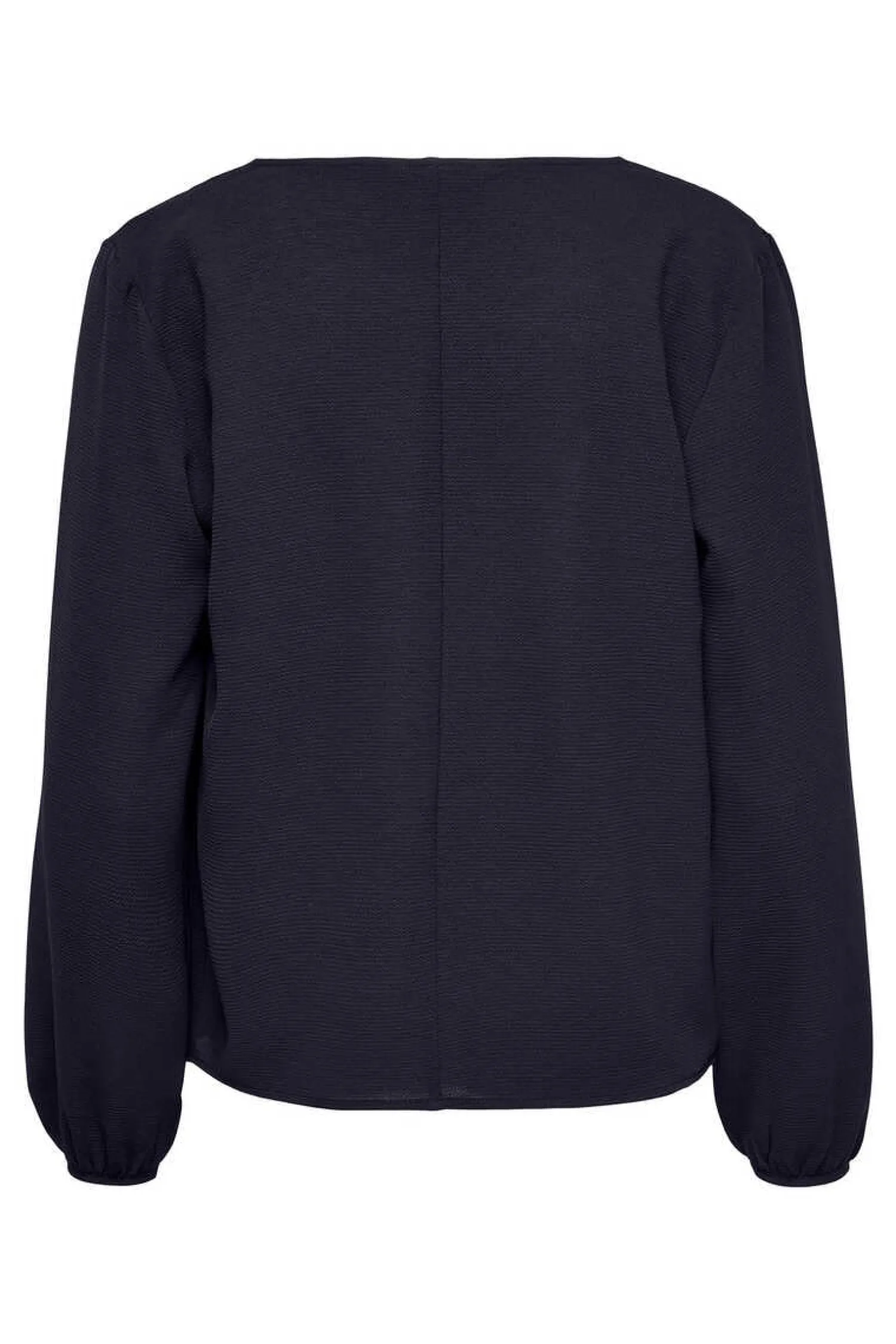 Only Camisas E Blusas-Blusa De Manga Comprida E Gola Redonda