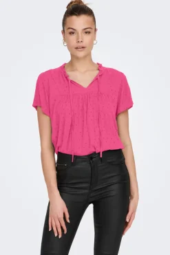 JDY Camisas E Blusas-Blusa De Manga Curta