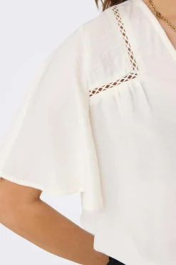 JDY Camisas E Blusas-Blusa De Manga Curta