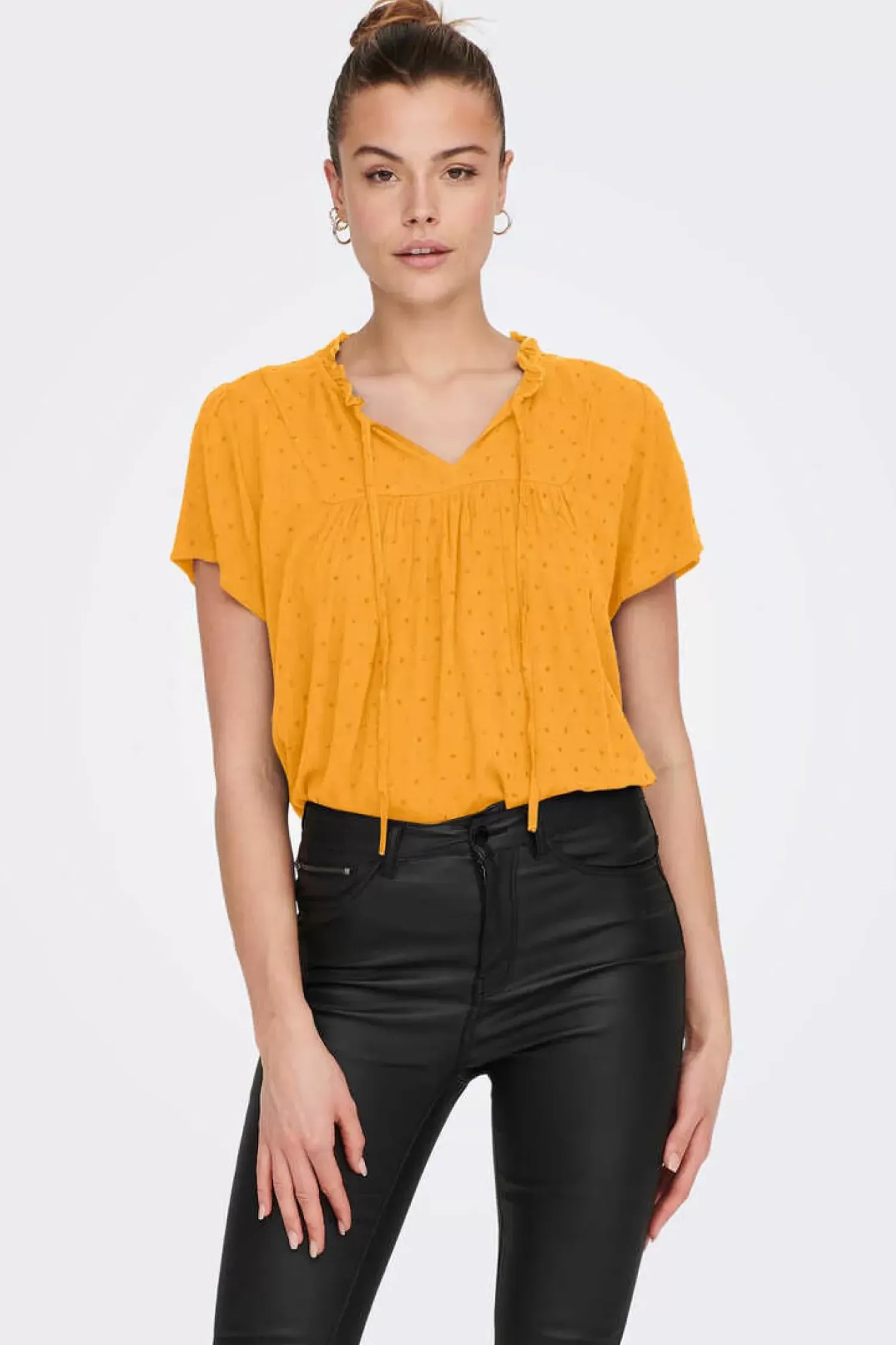 JDY Camisas E Blusas-Blusa De Manga Curta