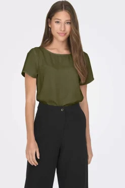 JDY Camisas E Blusas-Blusa De Manga Curta