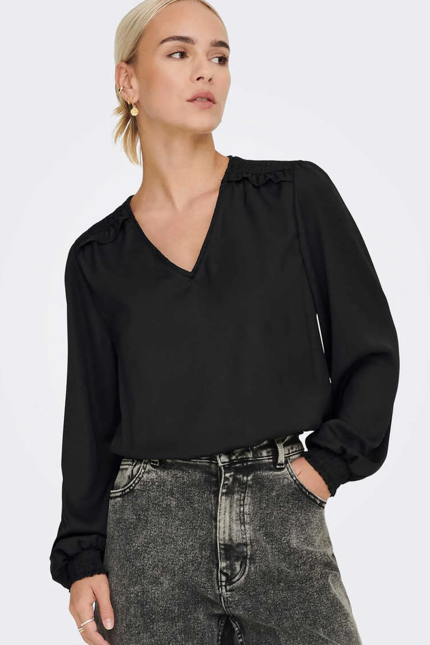 Only Camisas E Blusas-Blusa De Manga Longa