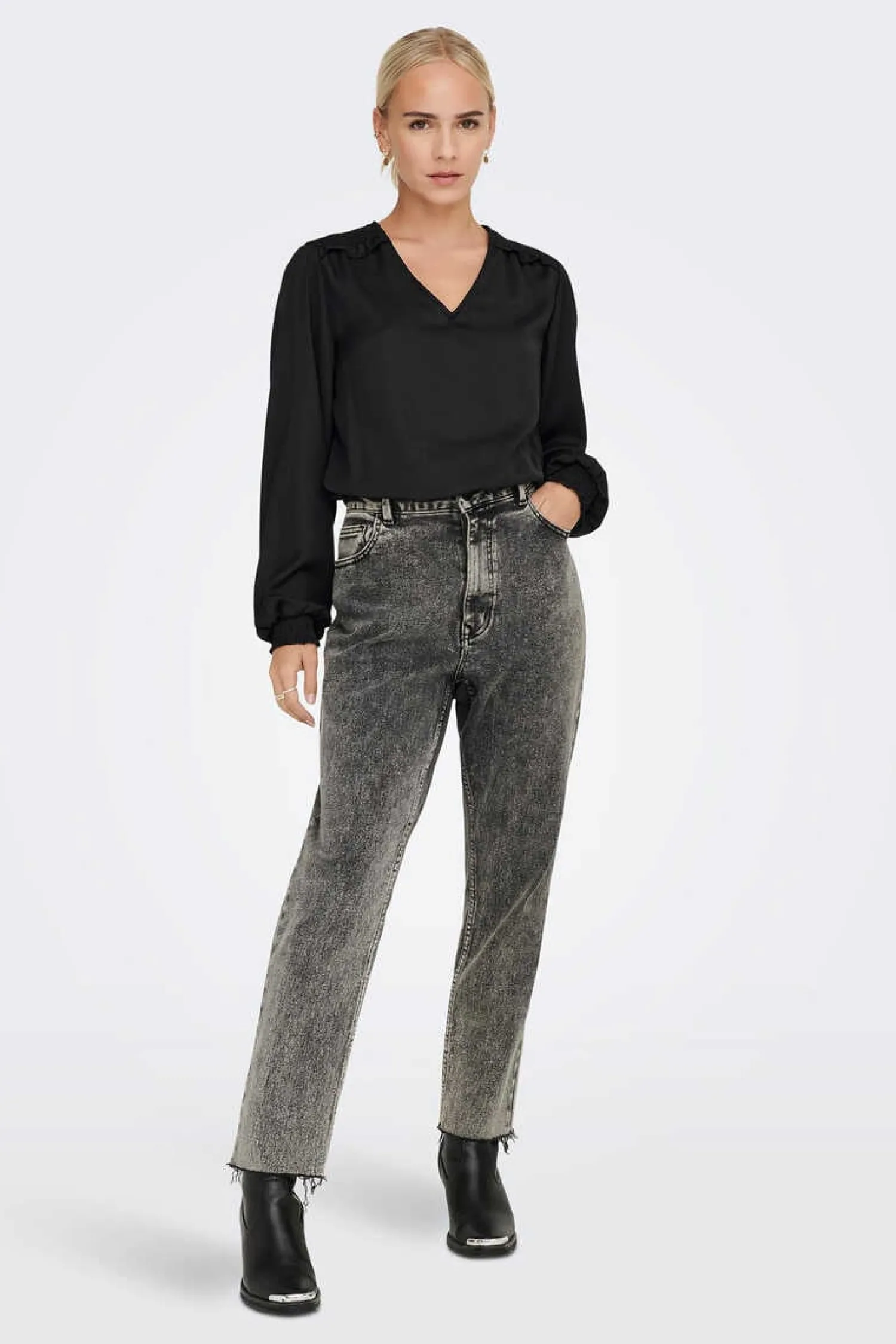 Only Camisas E Blusas-Blusa De Manga Longa