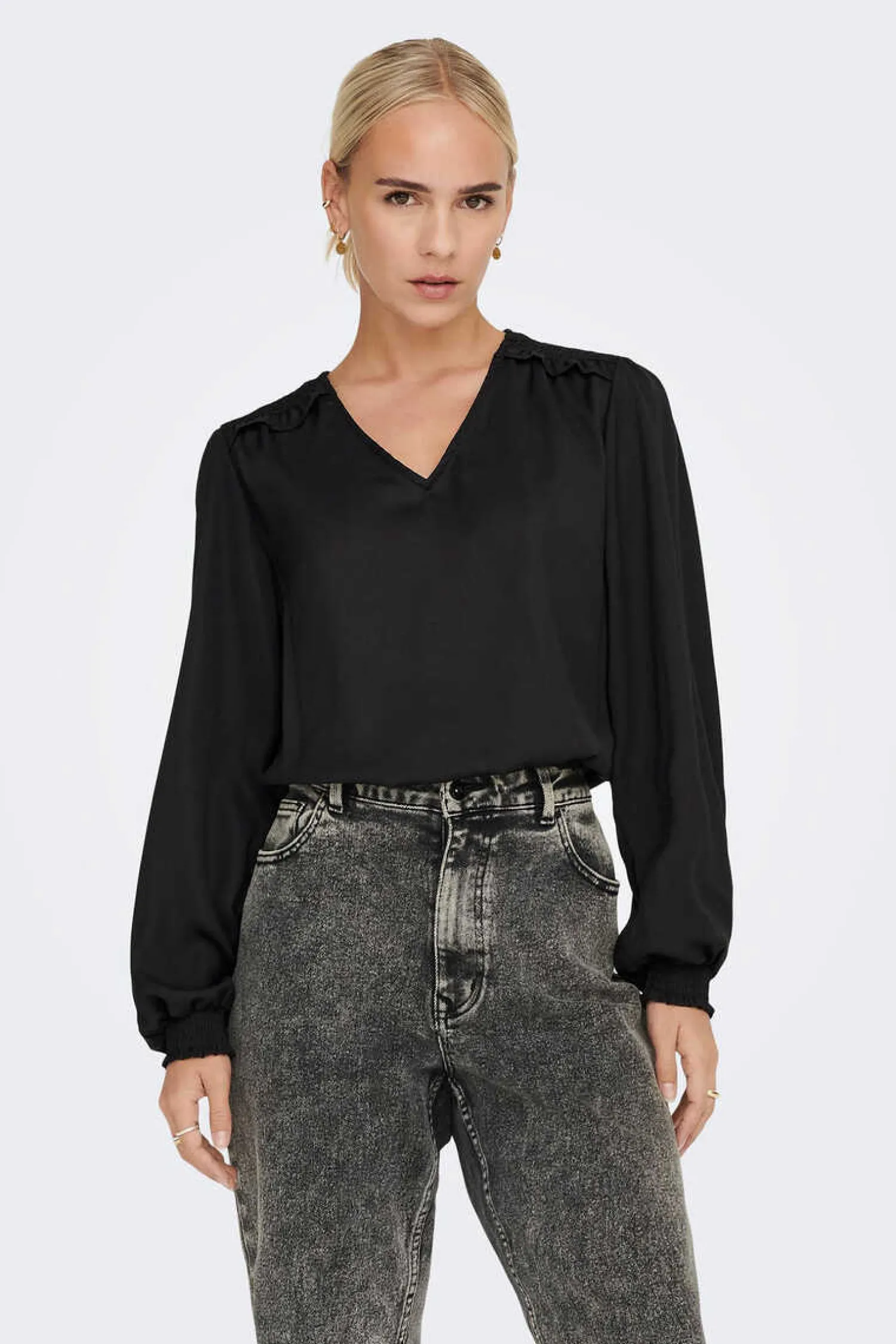 Only Camisas E Blusas-Blusa De Manga Longa