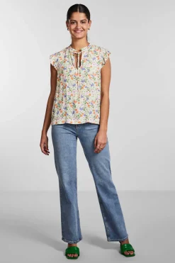 Pieces Camisas E Blusas-Blusa De Mujer