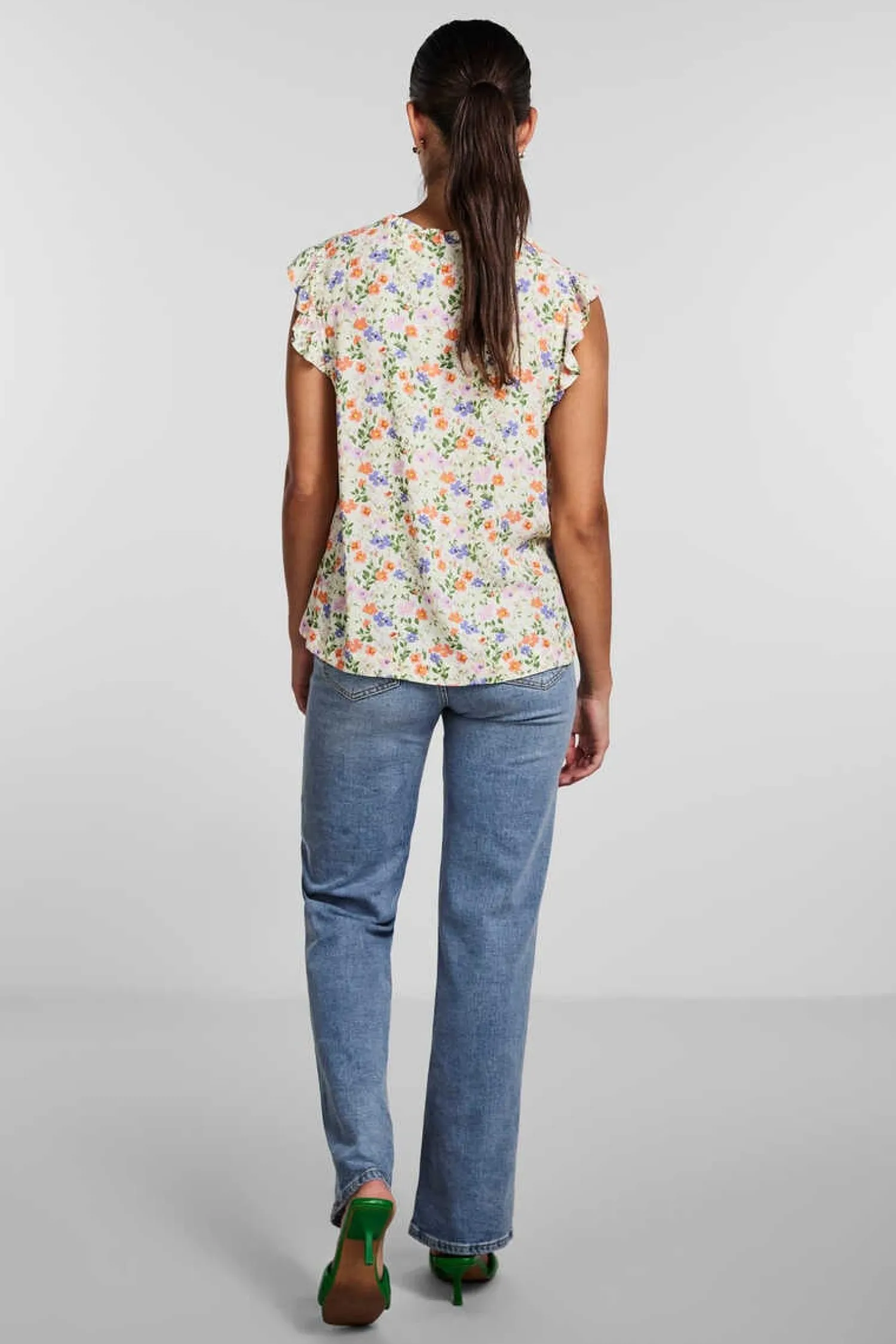Pieces Camisas E Blusas-Blusa De Mujer