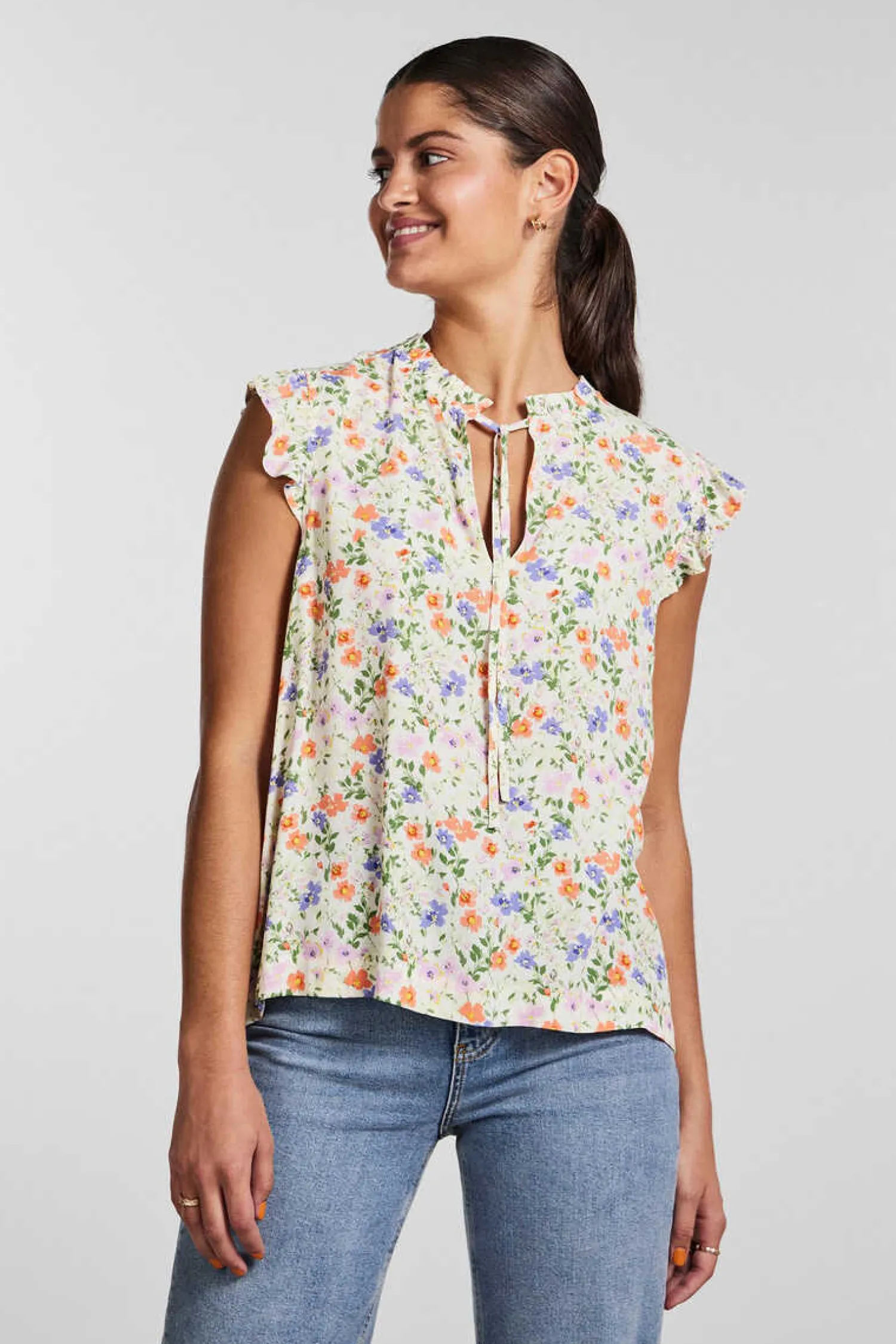 Pieces Camisas E Blusas-Blusa De Mujer