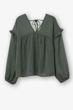 Tiffosi Camisas E Blusas-Blusa De Plumeti
