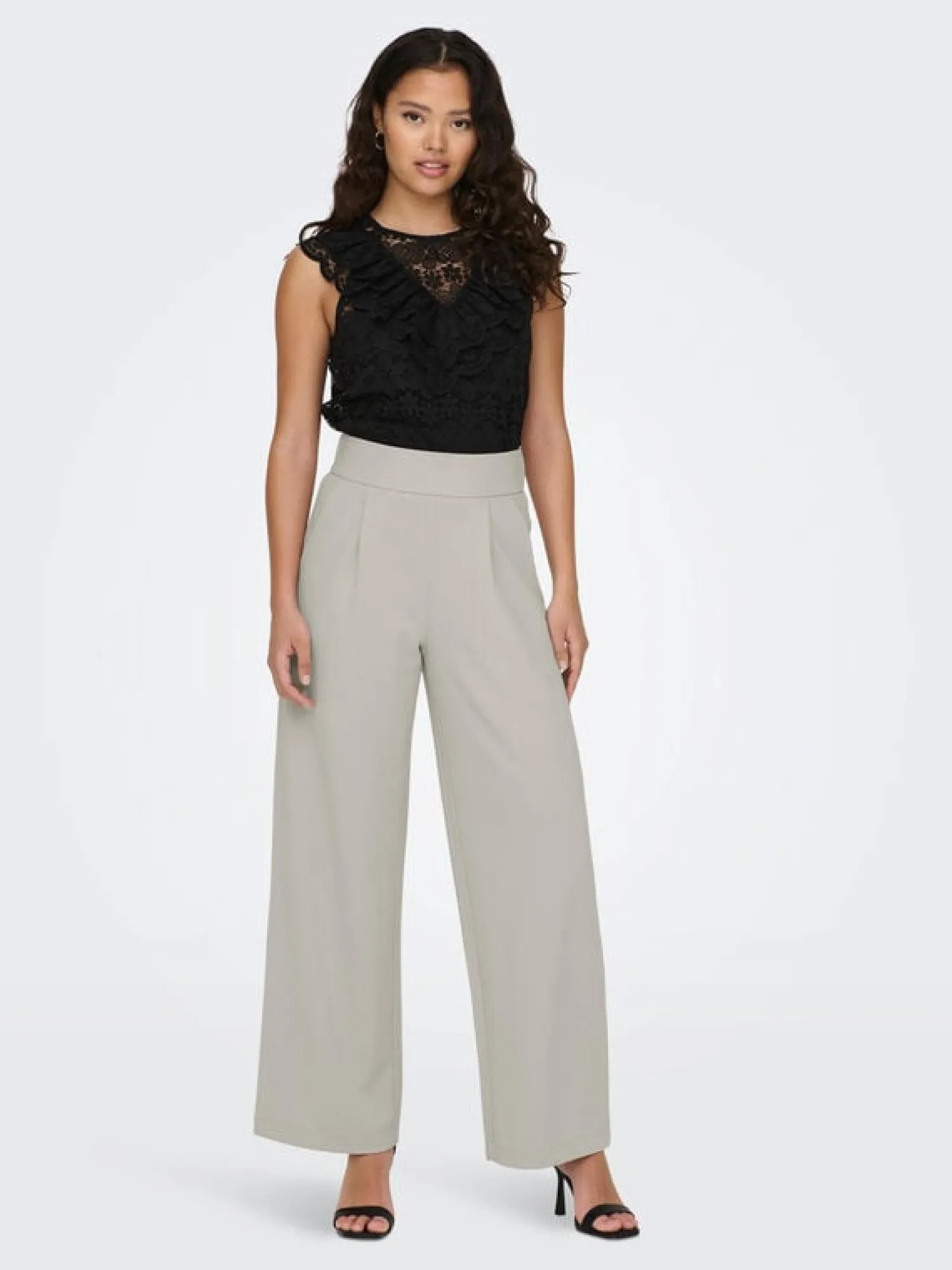 JDY Camisas E Blusas-Blusa De Renda Sem Mangas