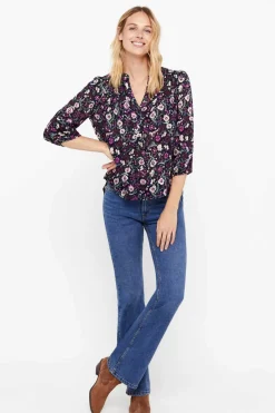 Cortefiel Camisas E Blusas-Blusa Em Tecido Plumeti