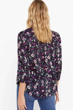 Cortefiel Camisas E Blusas-Blusa Em Tecido Plumeti