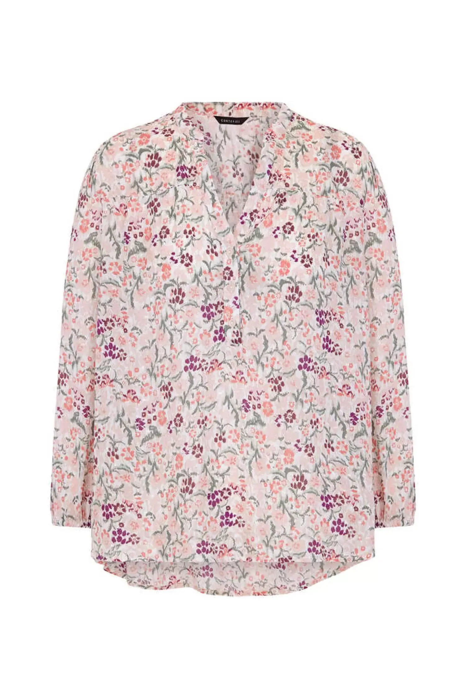 Cortefiel Camisas E Blusas-Blusa Em Tecido Plumeti