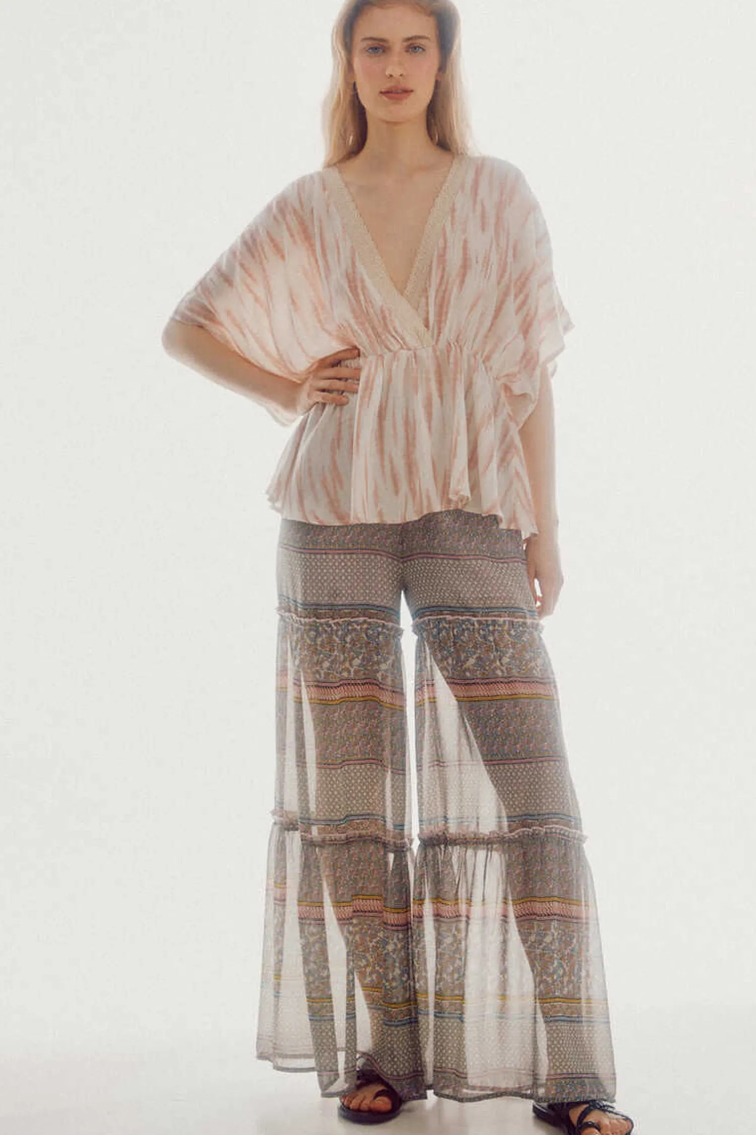 Slowlove Camisas E Blusas-Blusa Fluida