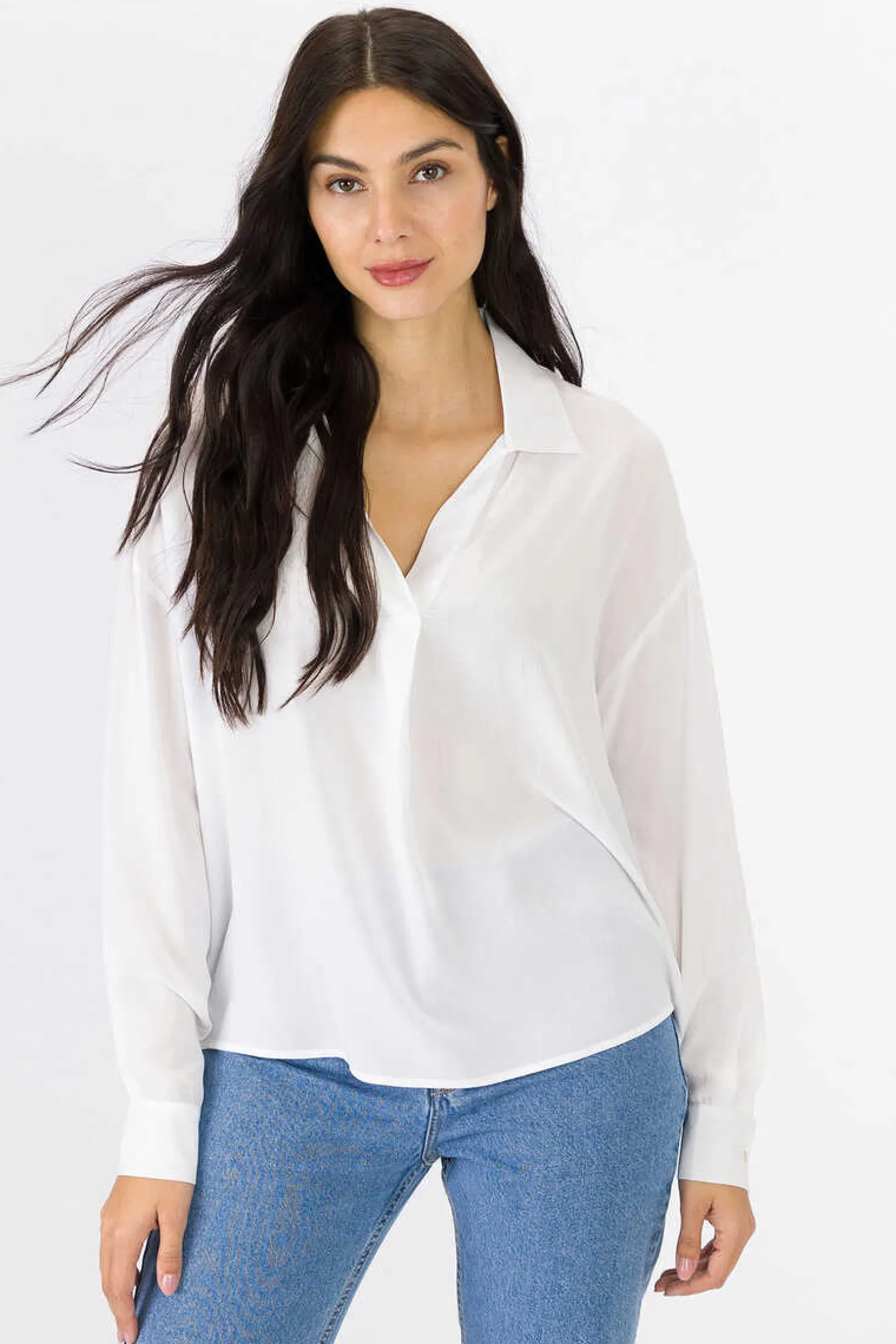 Tiffosi Camisas E Blusas-Blusa Fluida Clara