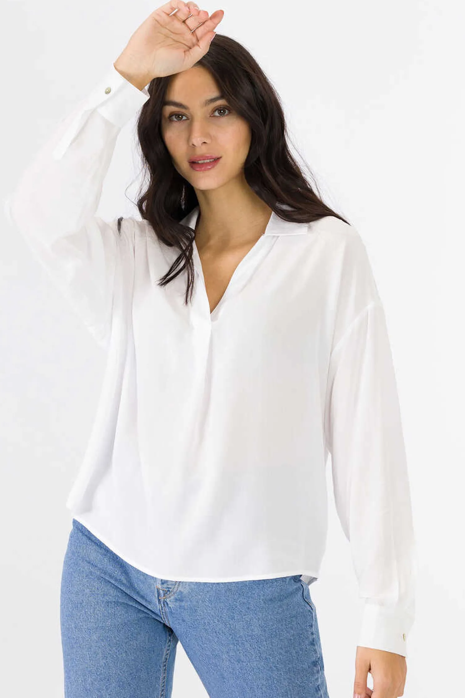 Tiffosi Camisas E Blusas-Blusa Fluida Clara