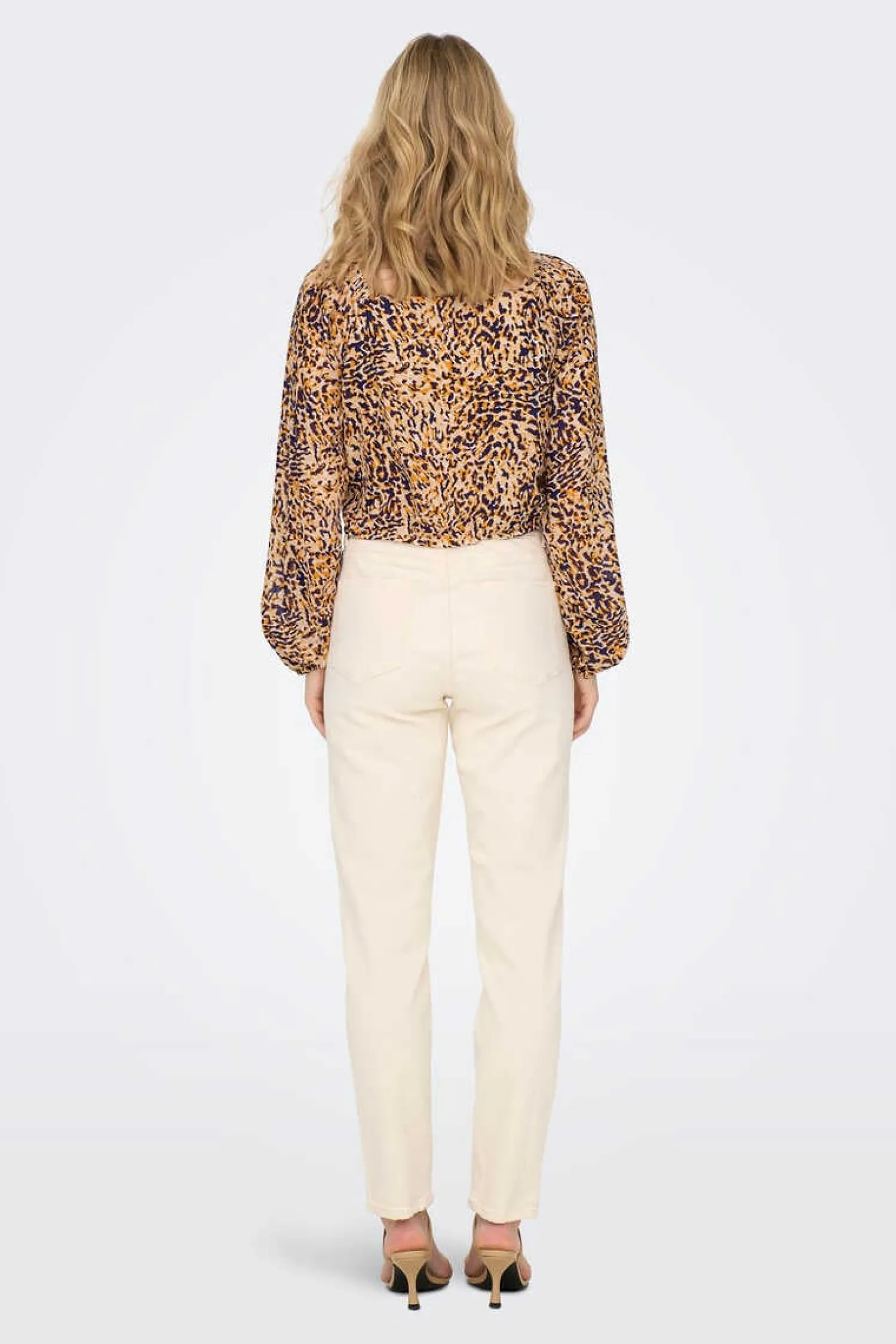 Only Camisas E Blusas-Blusa Franzida Ajustavel