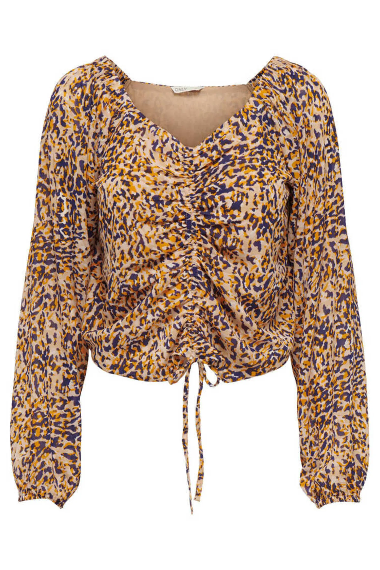 Only Camisas E Blusas-Blusa Franzida Ajustavel