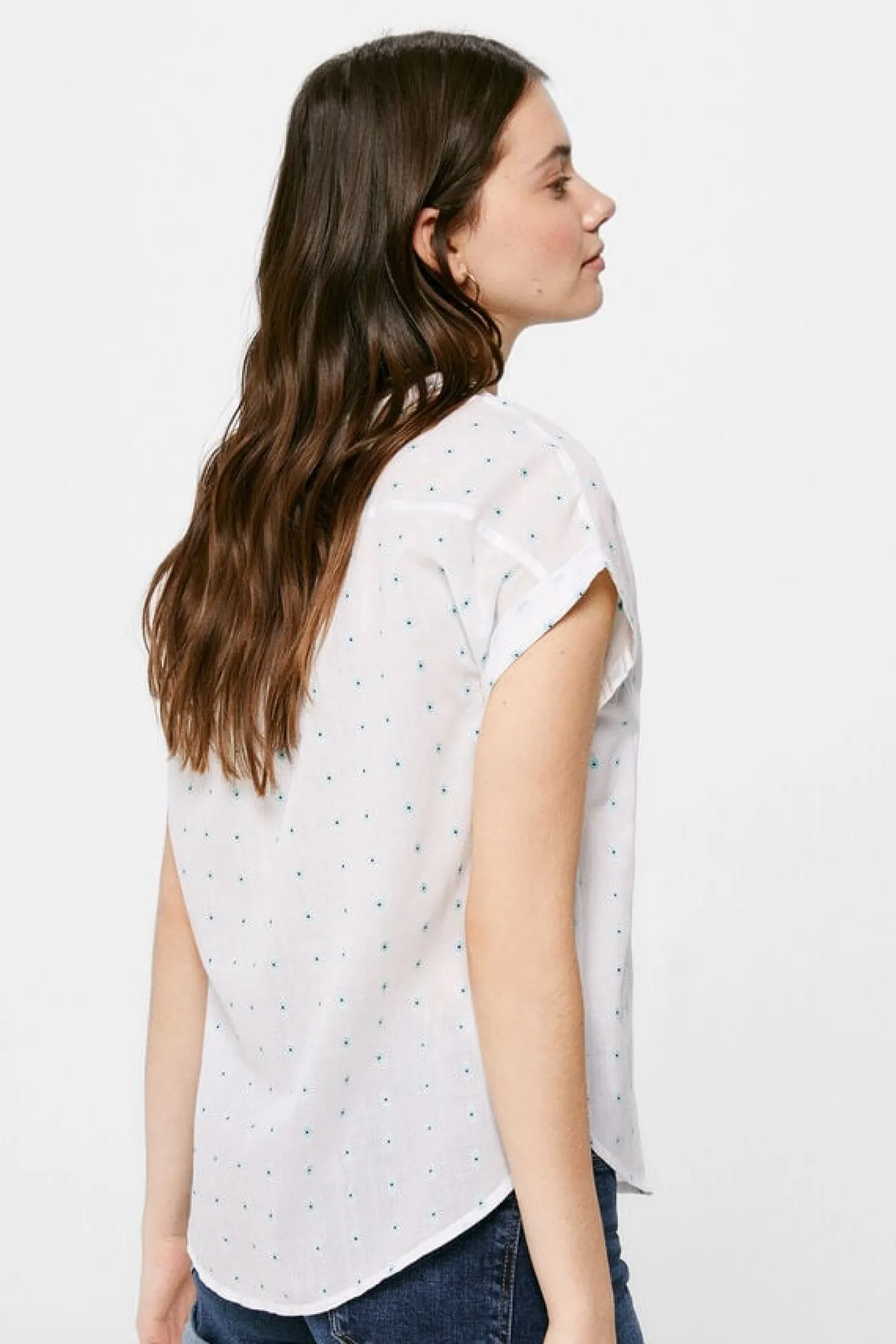 Springfield Camisas E Blusas-Blusa Gola Mao Algodao