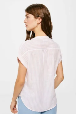 Springfield Camisas E Blusas-Blusa Gola Mao Algodao