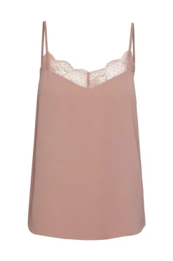 Pieces Camisas E Blusas-Blusa Lingerie De Alcas.