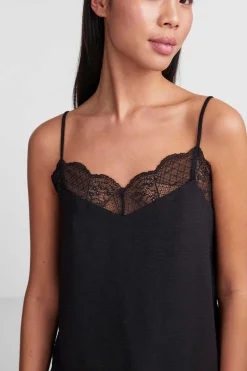Pieces Camisas E Blusas-Blusa Lingerie De Alcas.