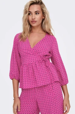 Only Camisas E Blusas-Blusa Manga 3/4