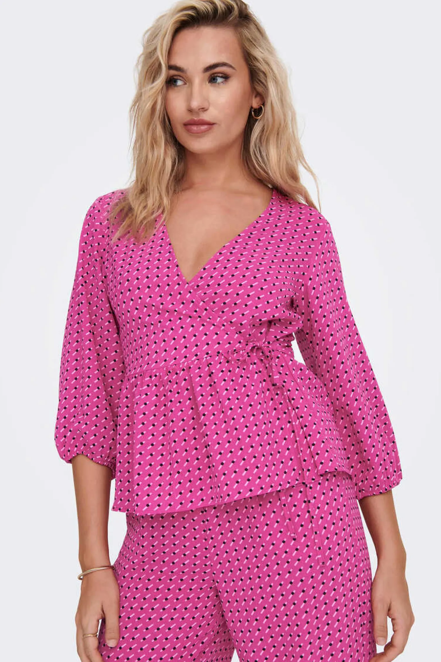 Only Camisas E Blusas-Blusa Manga 3/4