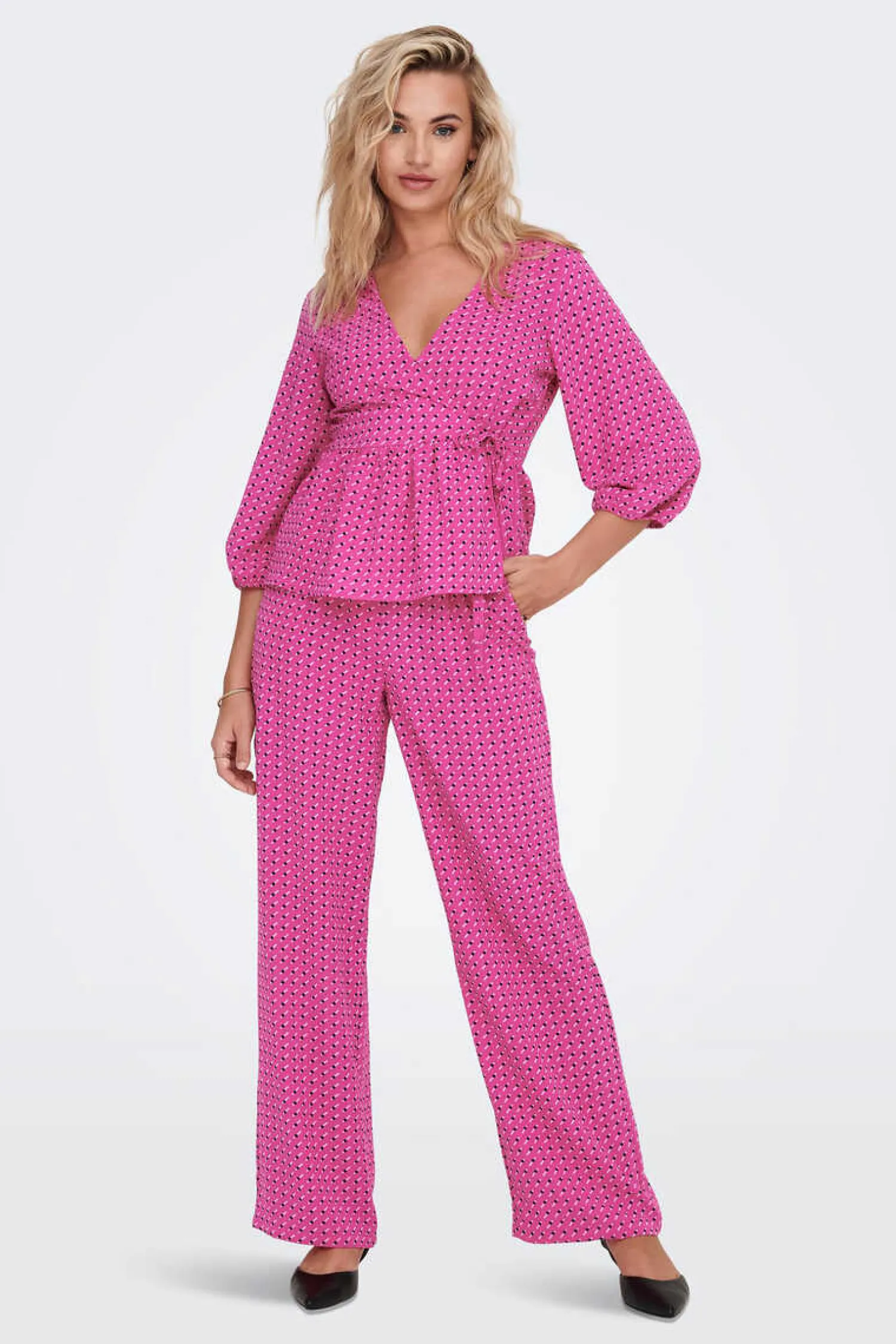 Only Camisas E Blusas-Blusa Manga 3/4