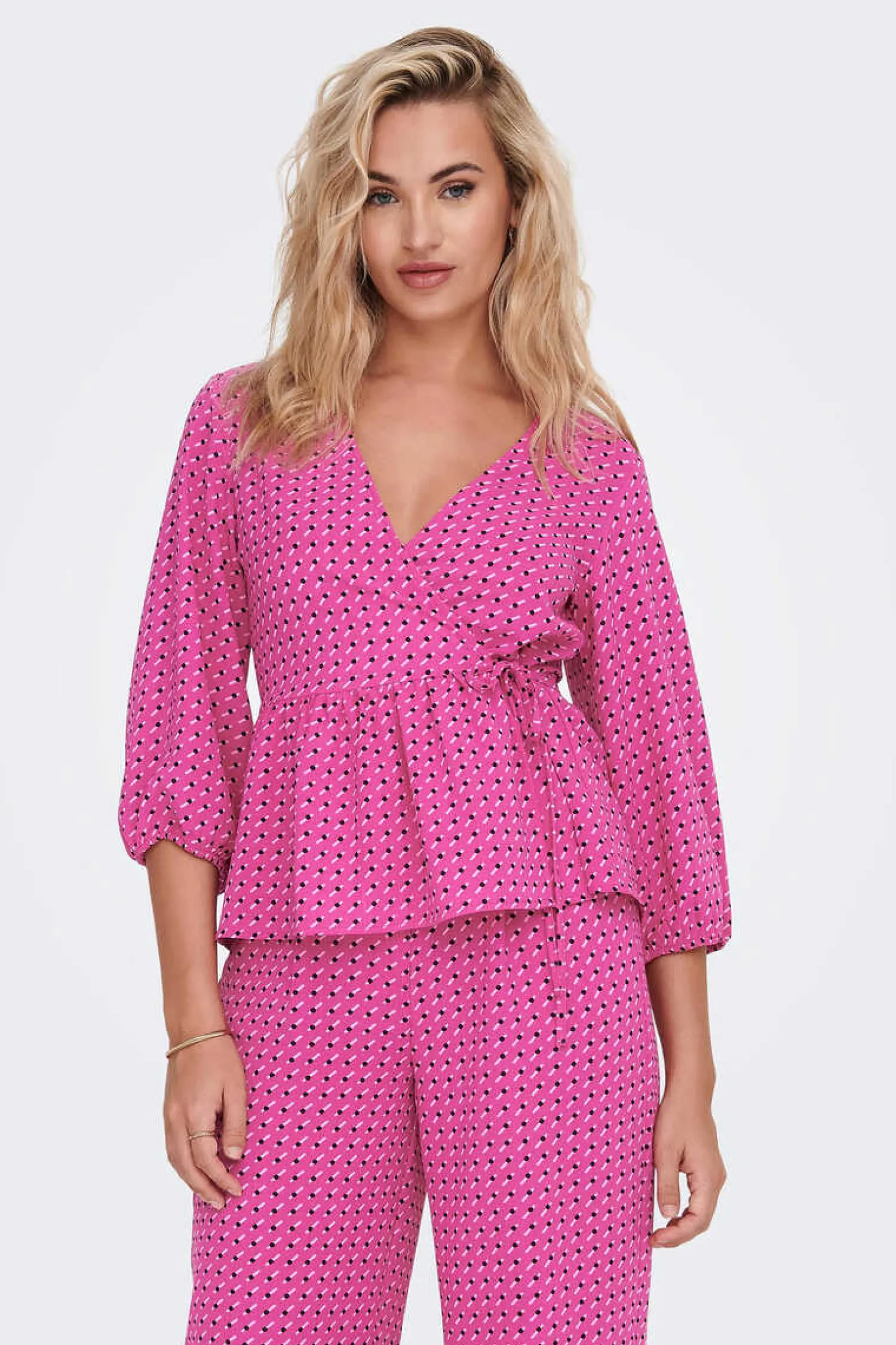 Only Camisas E Blusas-Blusa Manga 3/4