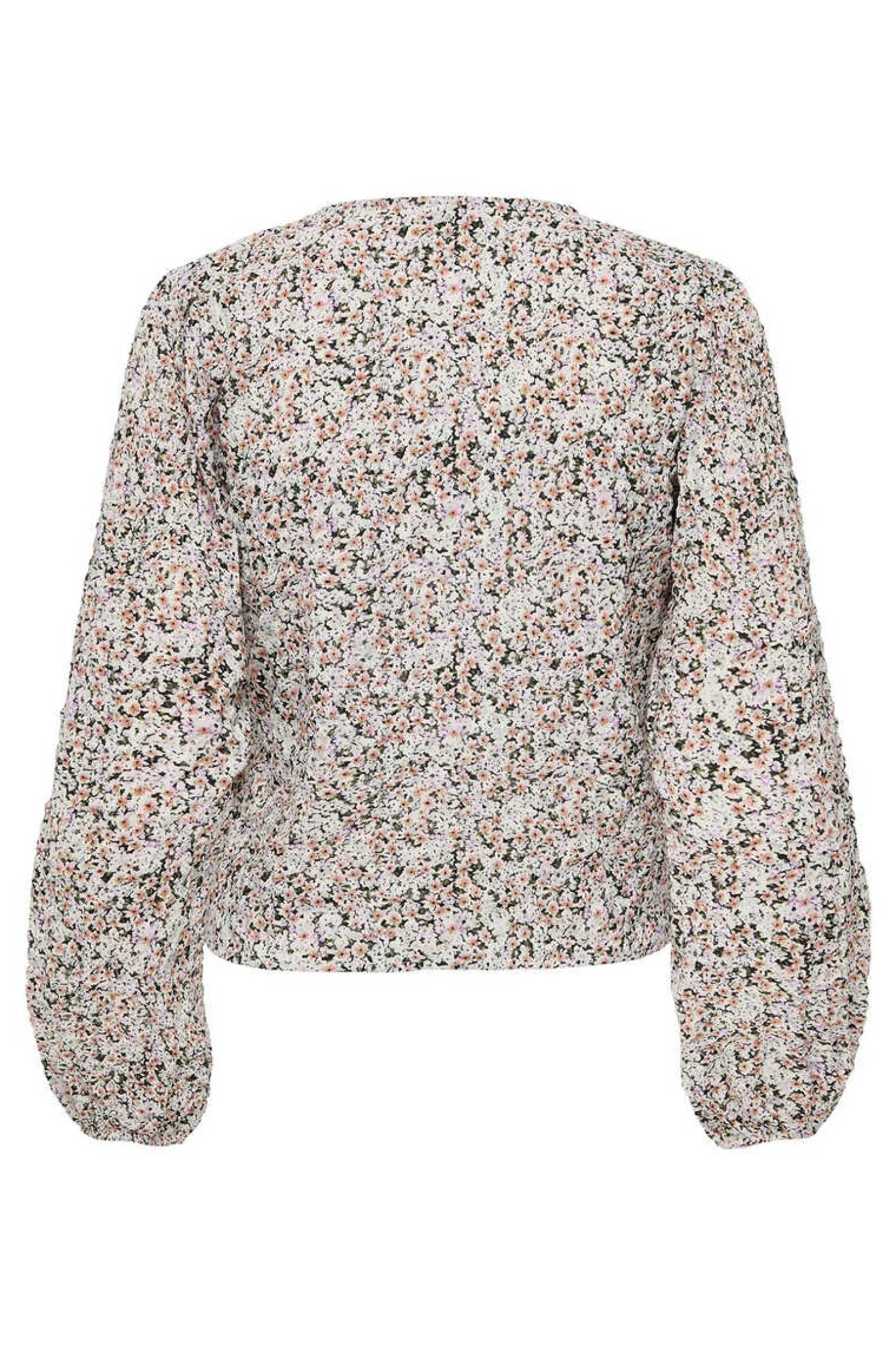 Only Camisas E Blusas-Blusa Manga Comprida Gola Em Bico