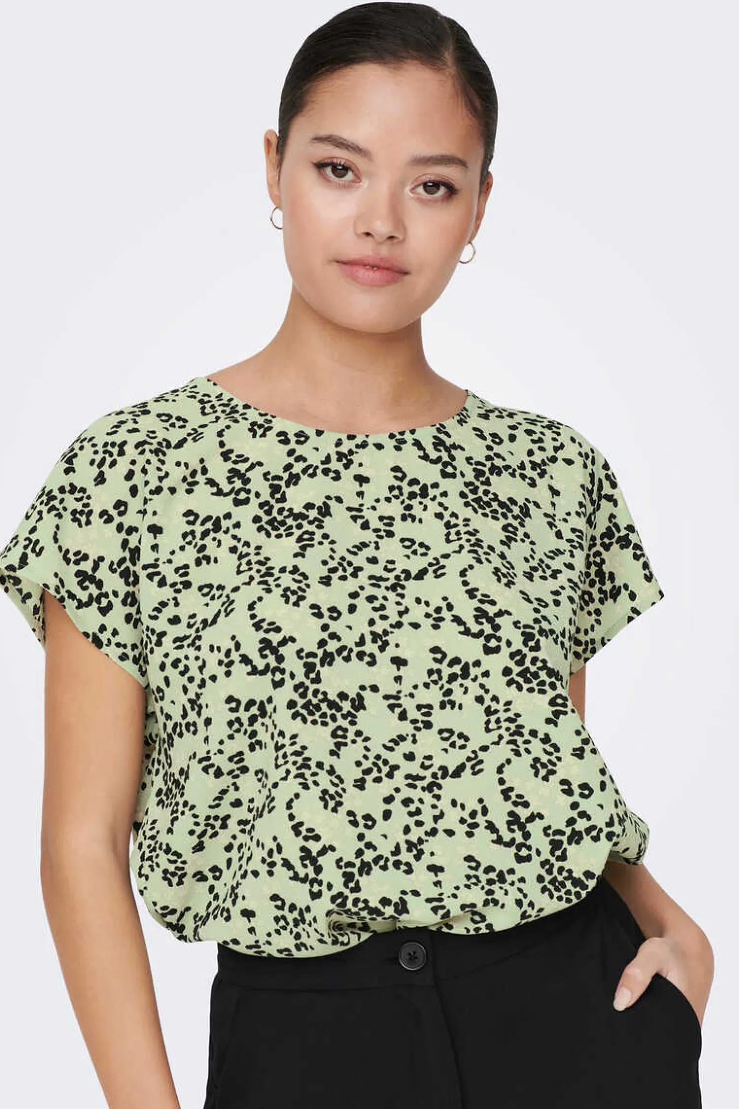 JDY Camisas E Blusas-Blusa Manga Curta