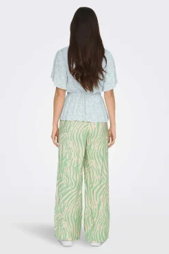 Only Camisas E Blusas-Blusa Manga Curta Botoes