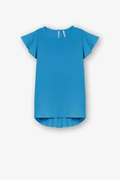Tiffosi Camisas E Blusas-Blusa Plissada Nas Costas